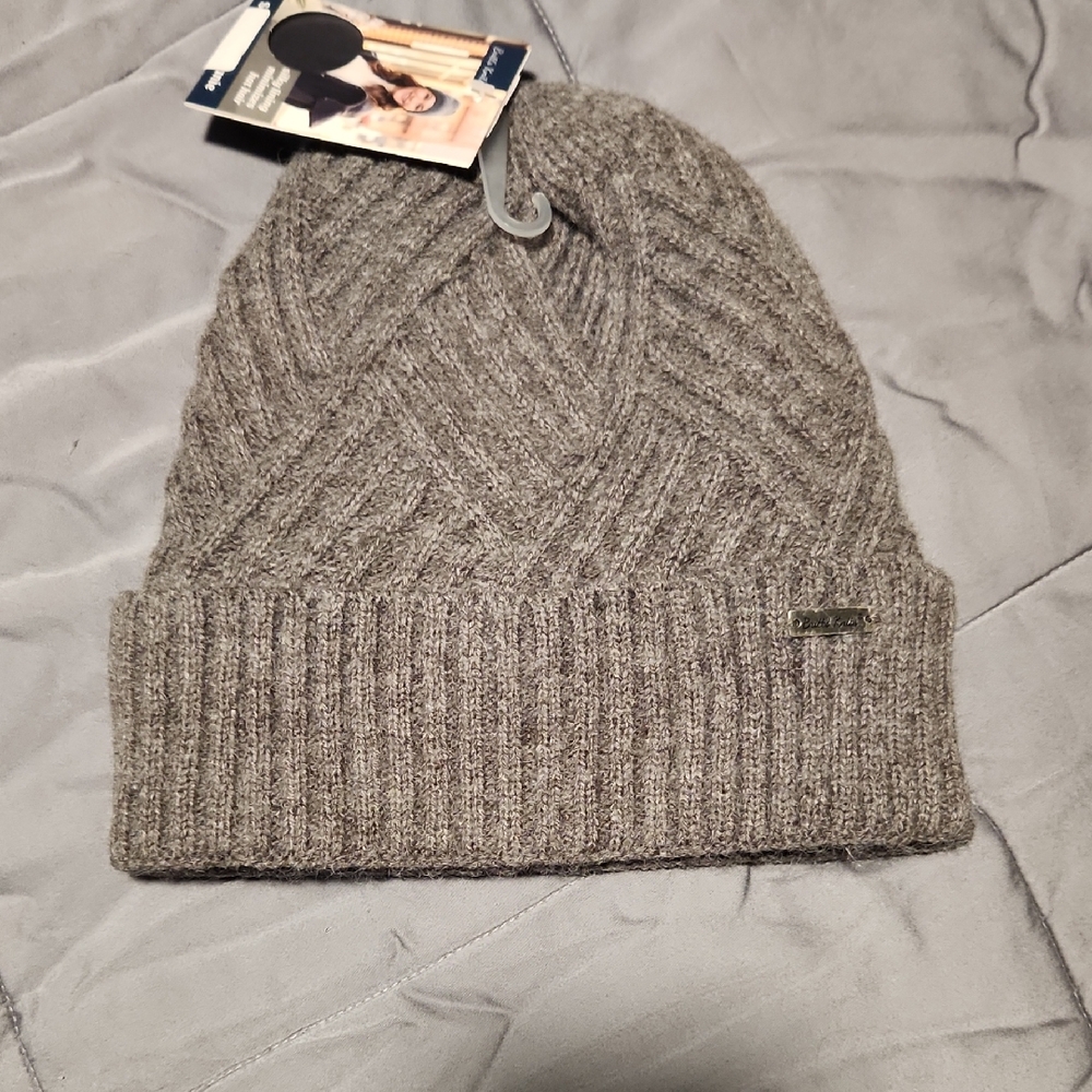 Cozy Knit Beanie - Heather Gray